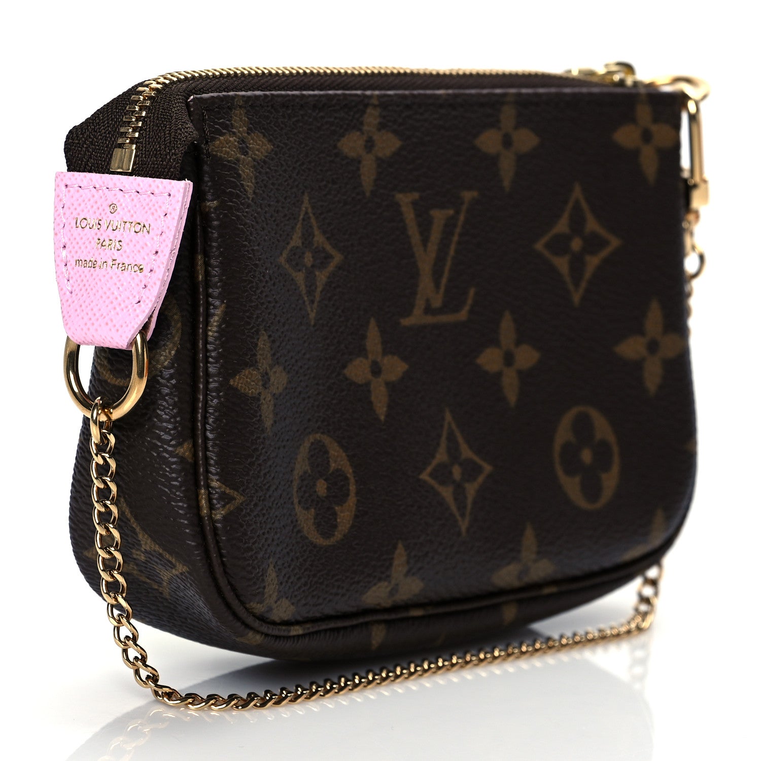 Louis Vuitton Monogram 2021 Christmas Animation Japanese Garden Mini Pochette Accessories Wisteria Pink 4 of 11