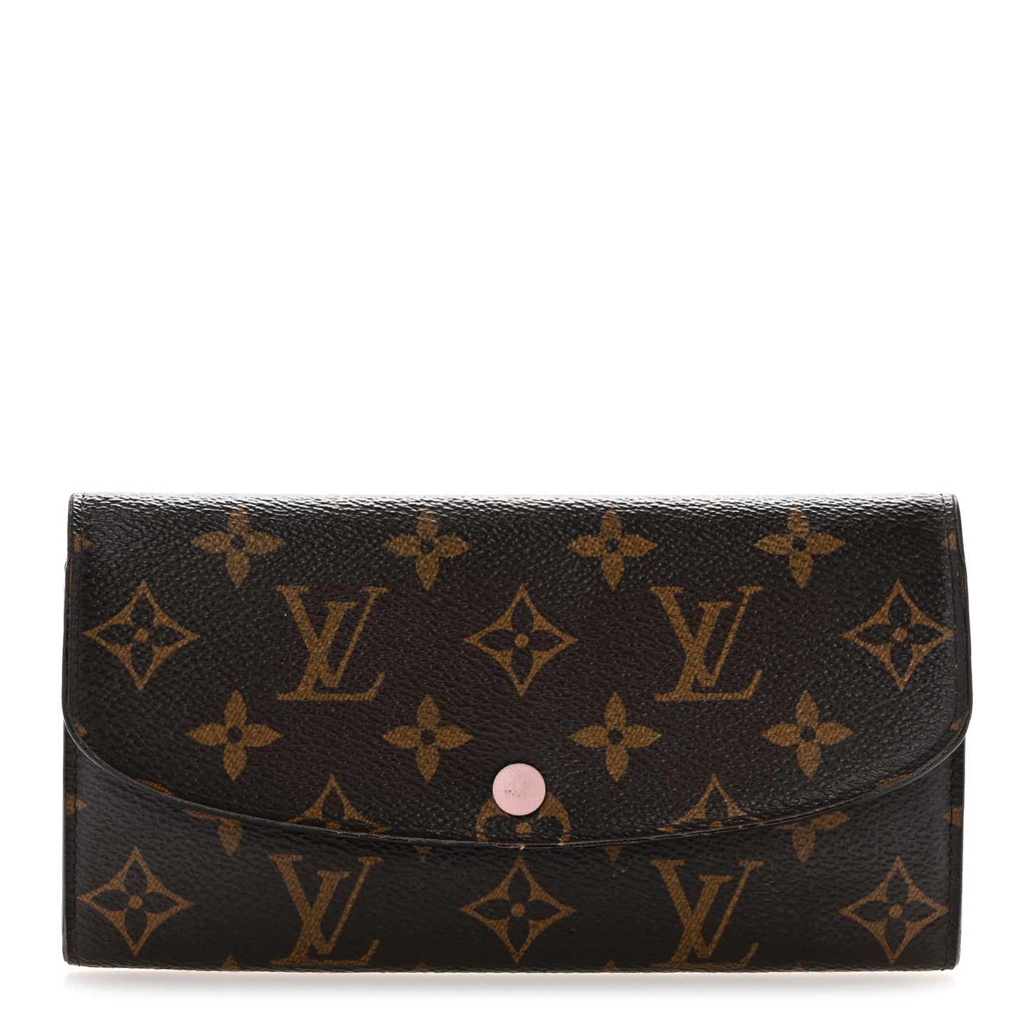 Monogram Emilie Wallet Rose Ballerine