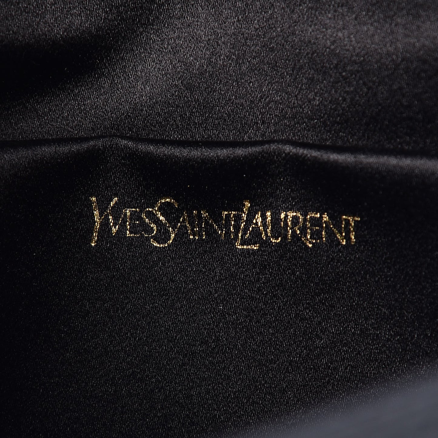 Textured Patent Monogram Large Belle De Jour Clutch Black