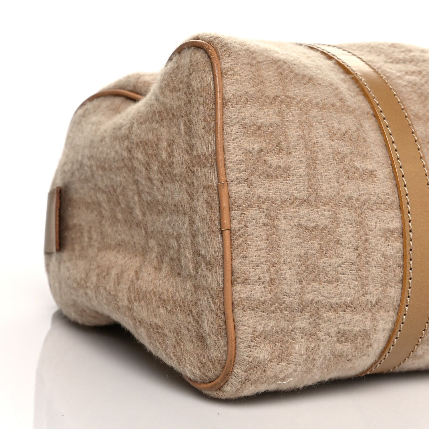 Fendi Wool Zucca Boston Beige 8 of 11