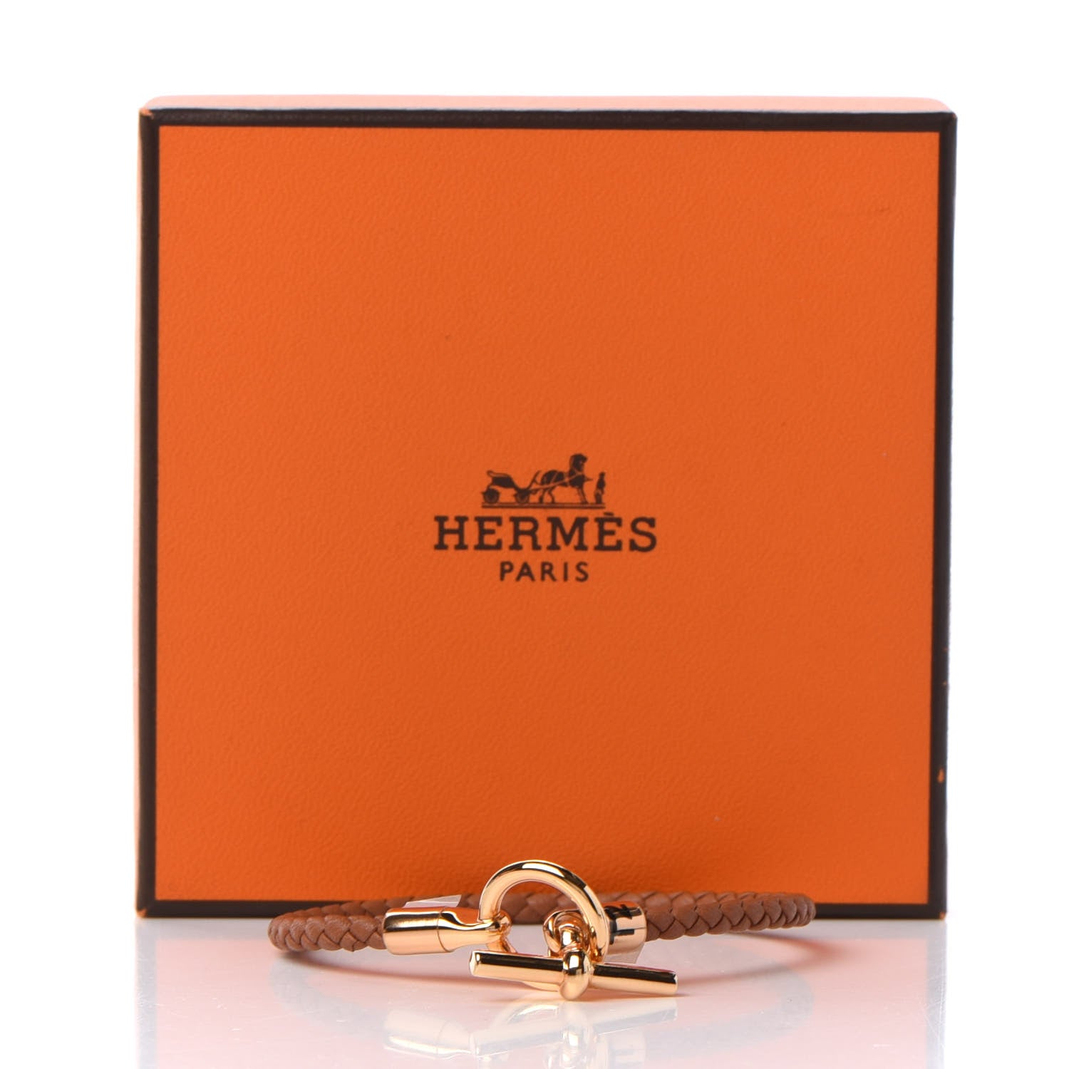 Hermes Swift Glenan Single Tour Bracelet T2 Gold 6 of 6