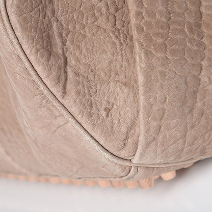 Alexander Wang Pebbled Lambskin Rocco Latte Rose Gold Hardware 14 of 16
