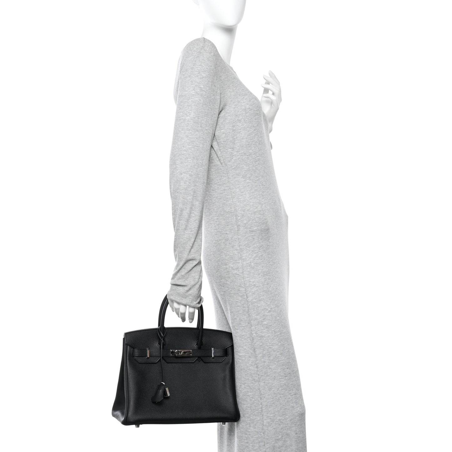 Epsom Birkin 30 Black