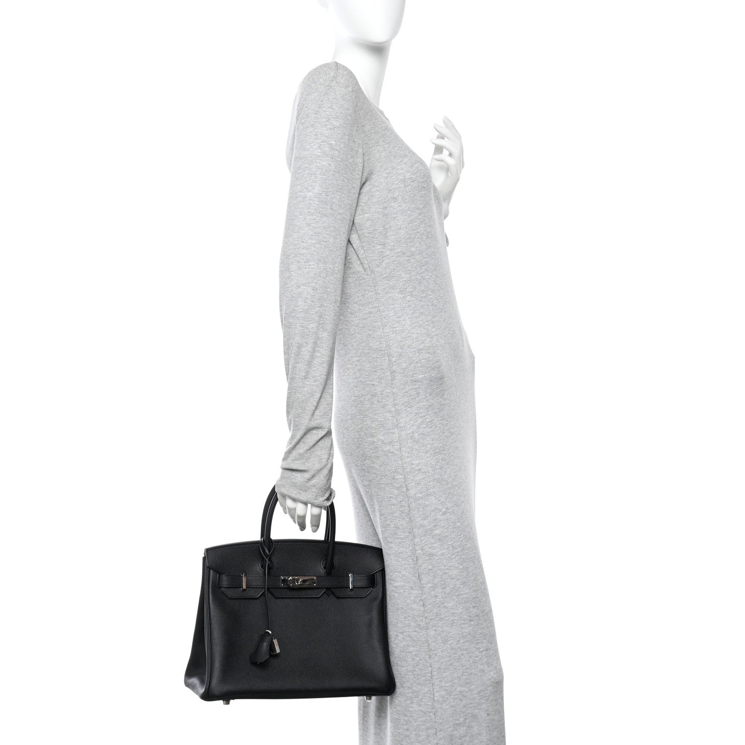 Hermes Epsom Birkin 30 Black 2 of 11