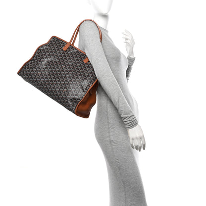 Goyard Goyardine Sac Hardy Pet Carrier PM Black Gold 2 of 11