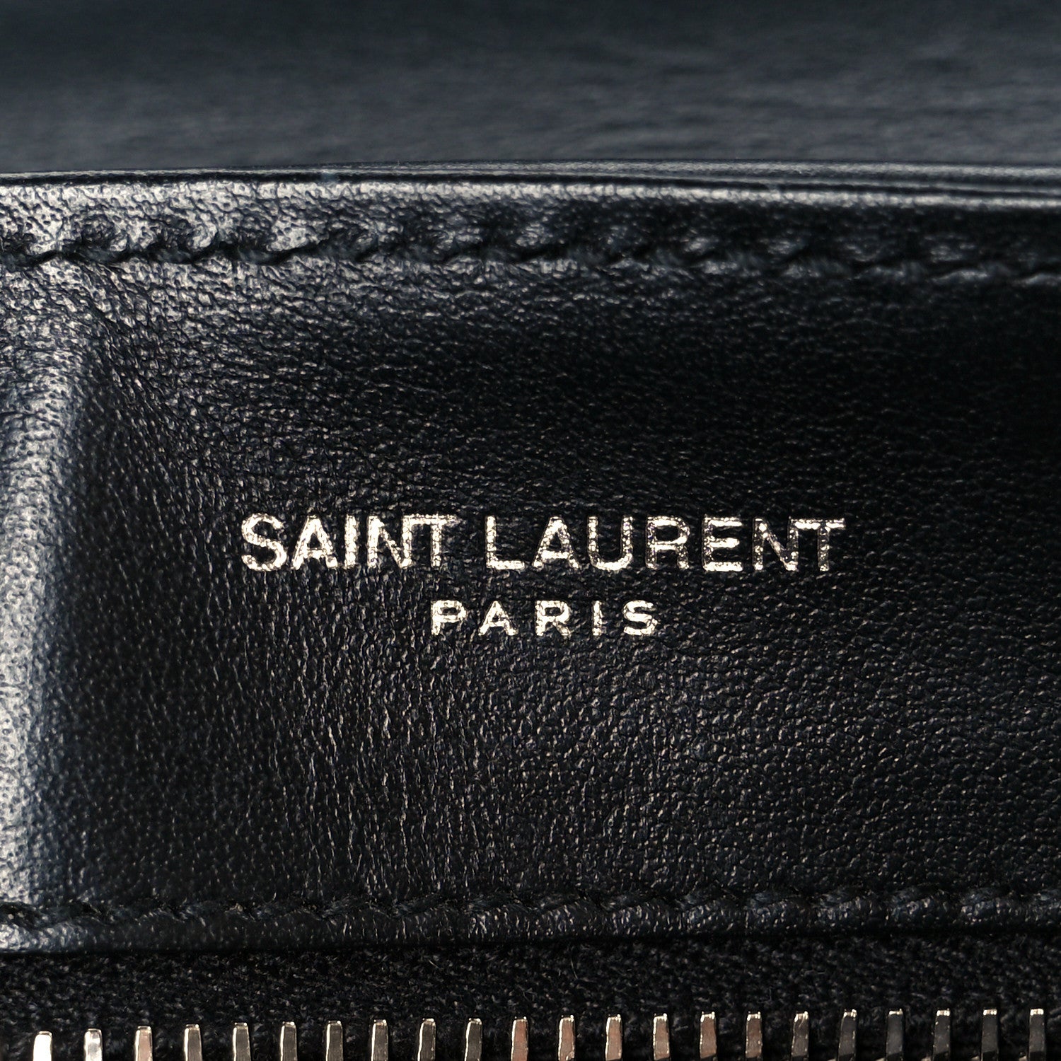 Saint Laurent Calfskin Y Quilted Monogram Toy Loulou Crossbody Bag Black 6 of 12