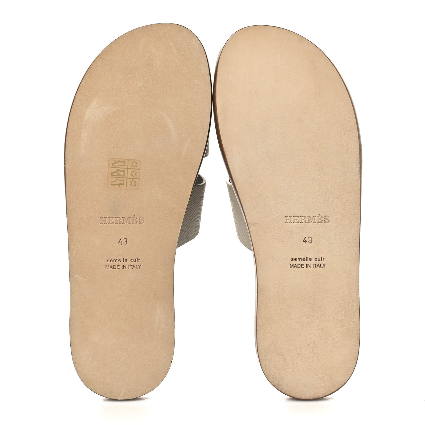 Epsom Mens Izmir Sandals 43 Blanc Gomme Bleu Celeste