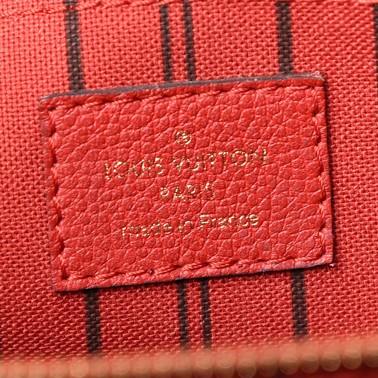 Louis Vuitton Empreinte Montaigne MM Cherry 6 of 13