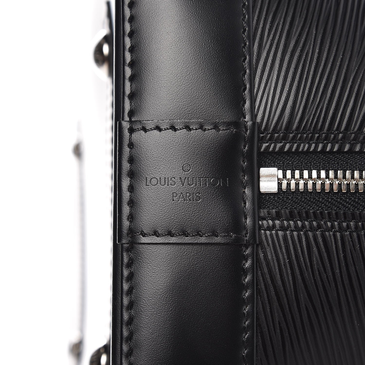 Louis Vuitton Epi Alma GM Black 6 of 7