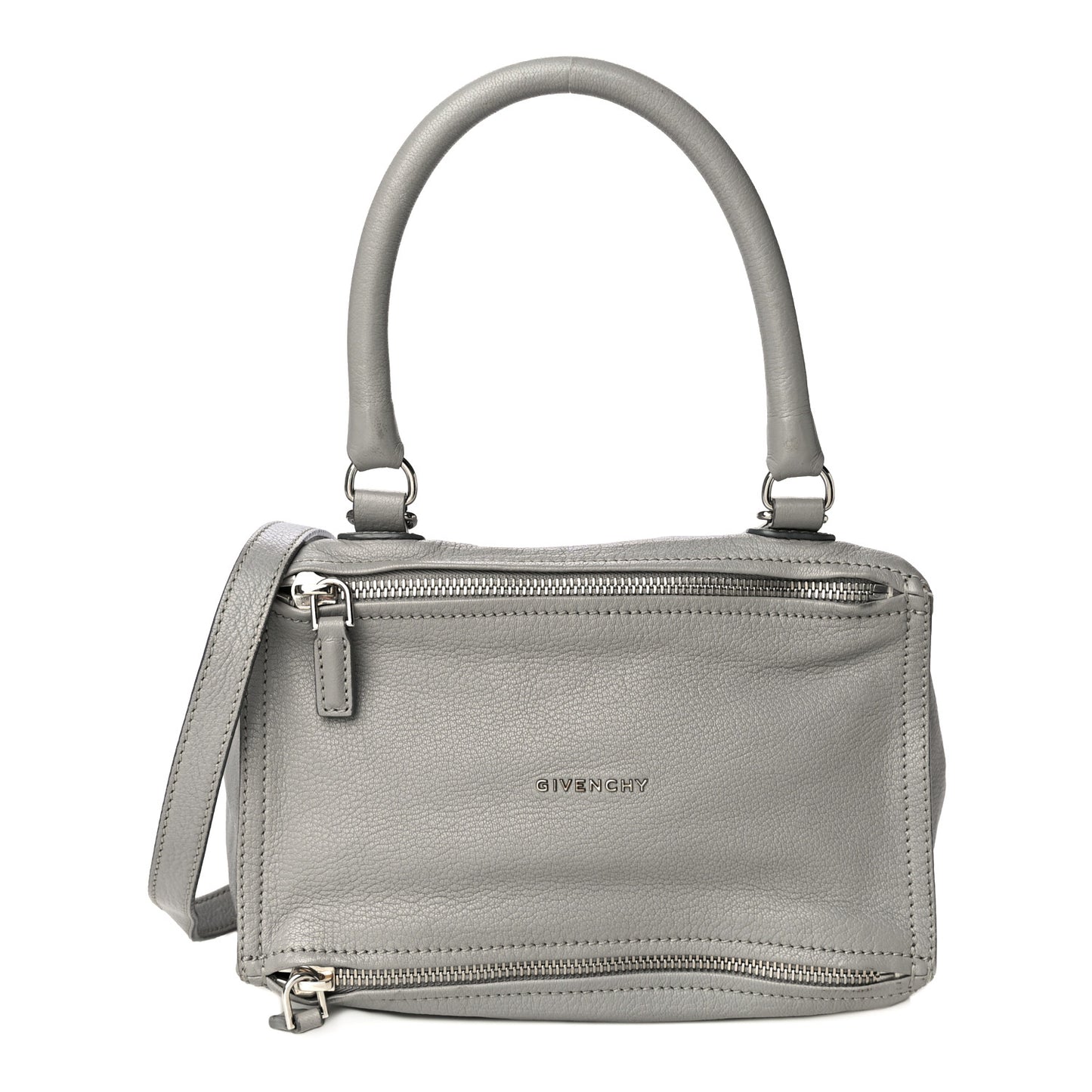 Sugar Goatskin Small Pandora Dove Grey