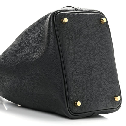 Hermes Taurillon Clemence Picotin Lock 18 PM Black 8 of 10