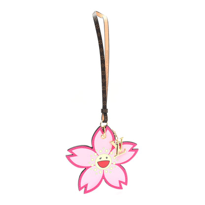 Louis Vuitton LV X TM Cherry Blossom Bag Charm Pink 1 of 4