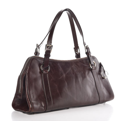 Christian Dior Calfskin Hardcore Pierced Shoulder Bag Brown 3 of 9