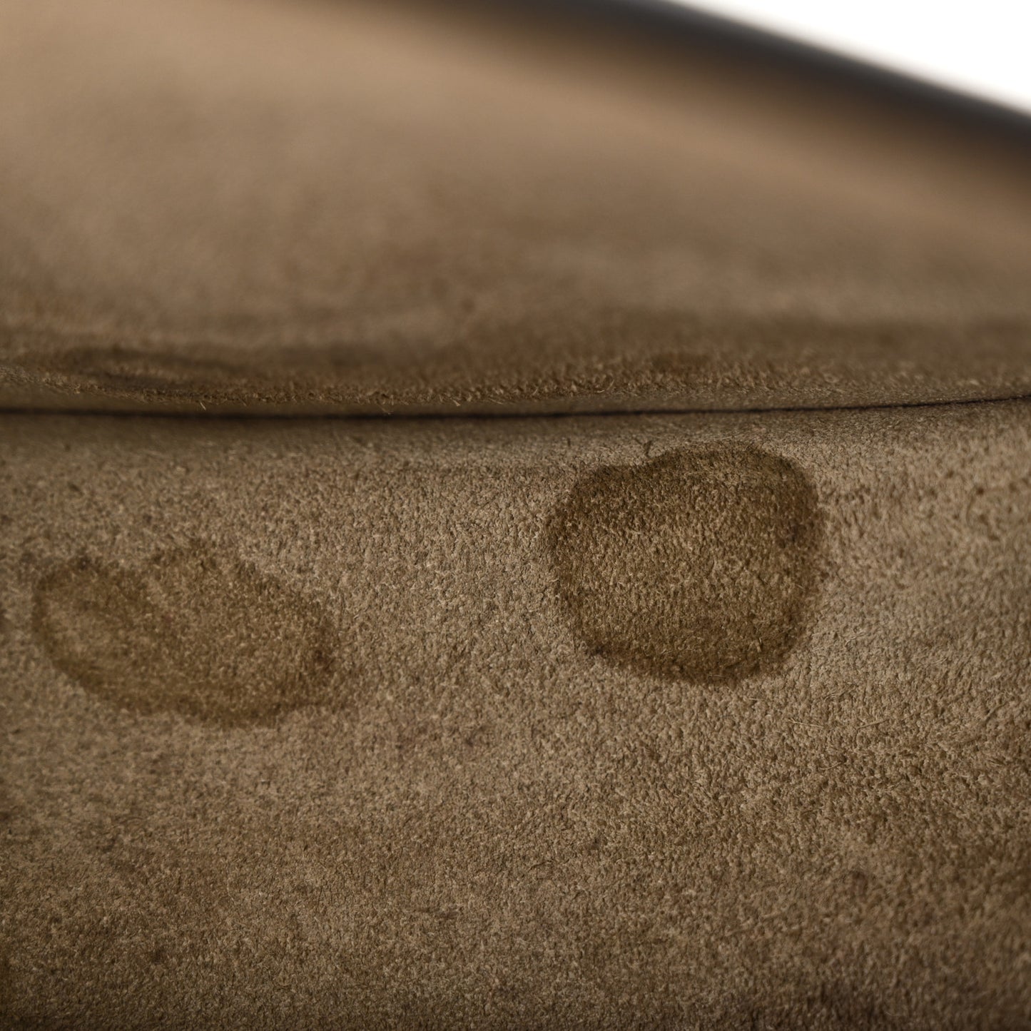 Calfskin Suede Small Nile Bracelet Bag Black