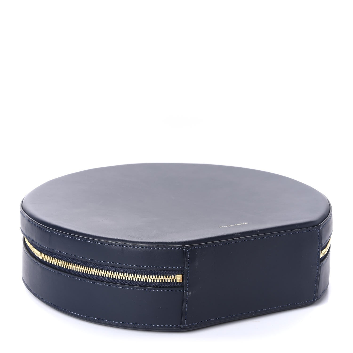 Mansur Gavriel Calfskin Circle Bag Navy 4 of 9