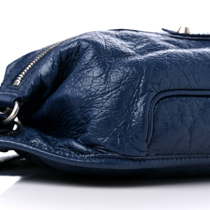 Balenciaga Stadio Classic Silver Hardware Neo Lift Hip Bag Bleu Roi 7 of 8