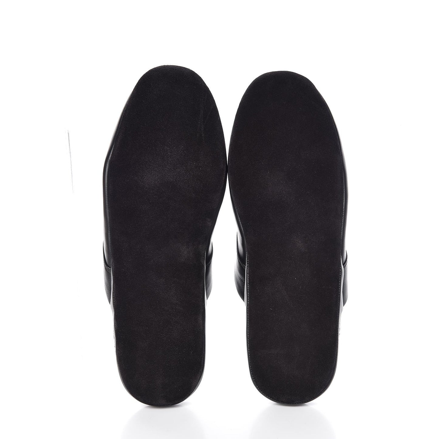 X SUPREME Lambskin Mens Hugh Slippers 7 Black