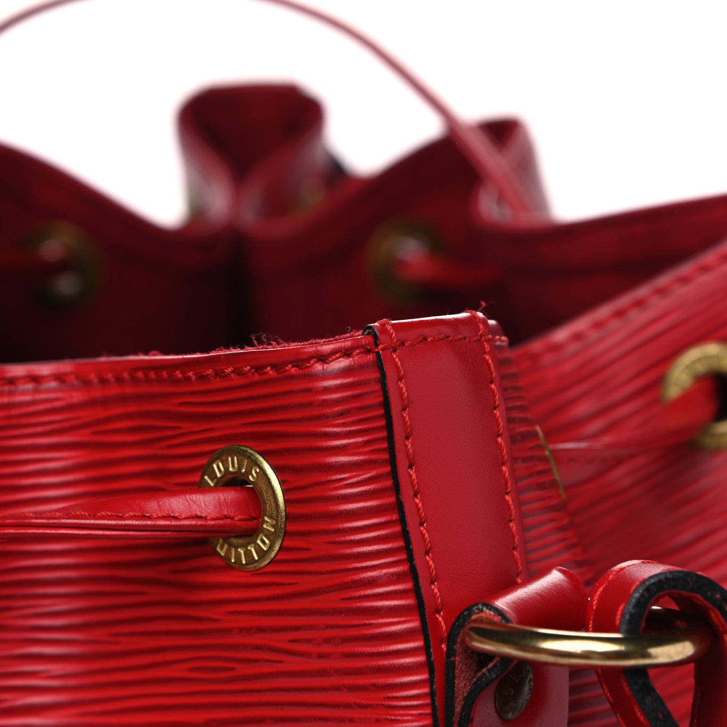 Louis Vuitton Epi Petit Noe Castillan Red 11 of 17