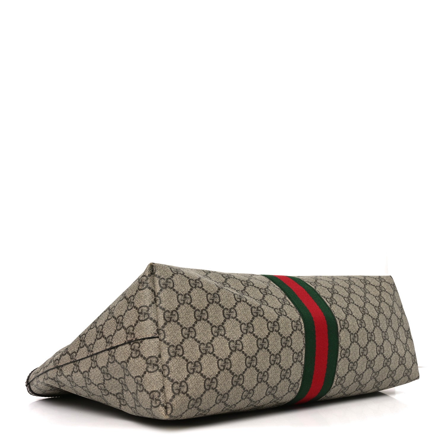 Gucci GG Supreme Monogram Medium Ophidia Shopping Tote Brown 4 of 12