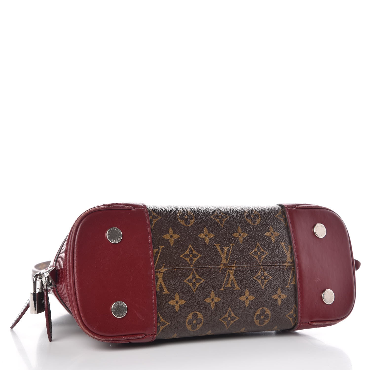 Louis Vuitton Monogram Shine Alma PM Bordeaux 4 of 18