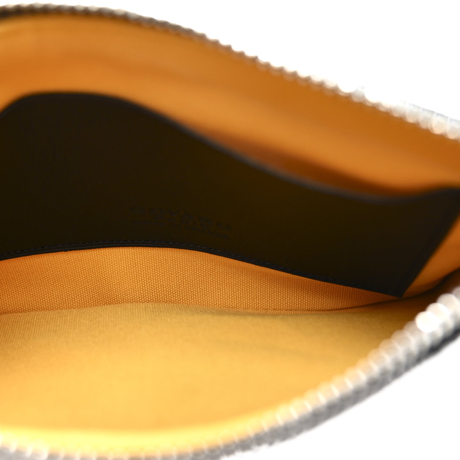 Goyard Goyardine Mini Senat Pochette Black Gold 5 of 8