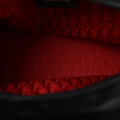 Christian Dior Lambskin Cannage Medium Lady Dior Black 9 of 27