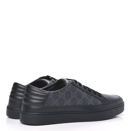 Gucci GG Supreme Monogram Low Top Sneakers 7 Black 4 of 8