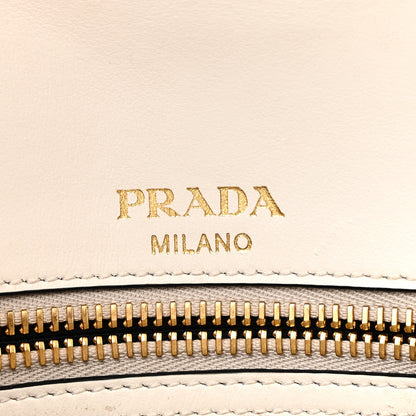 Prada Saffiano Flap Shoulder Bag White 6 of 9