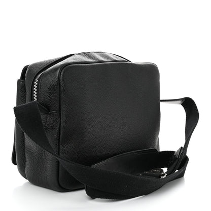 Loewe Soft Grained Calfskin Military Messenger Bag Black 3 of 11