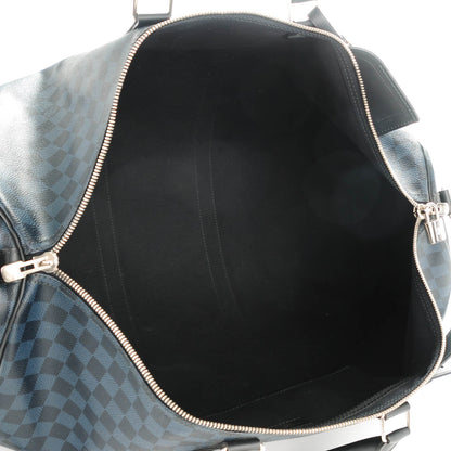 Louis Vuitton Damier Cobalt Keepall Bandouliere 55 5 of 7
