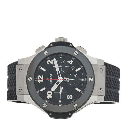 Hublot Stainless Steel Ceramic Rubber 44mm Big Bang Automatic Watch Black 301.SB.131.RX 2 of 5