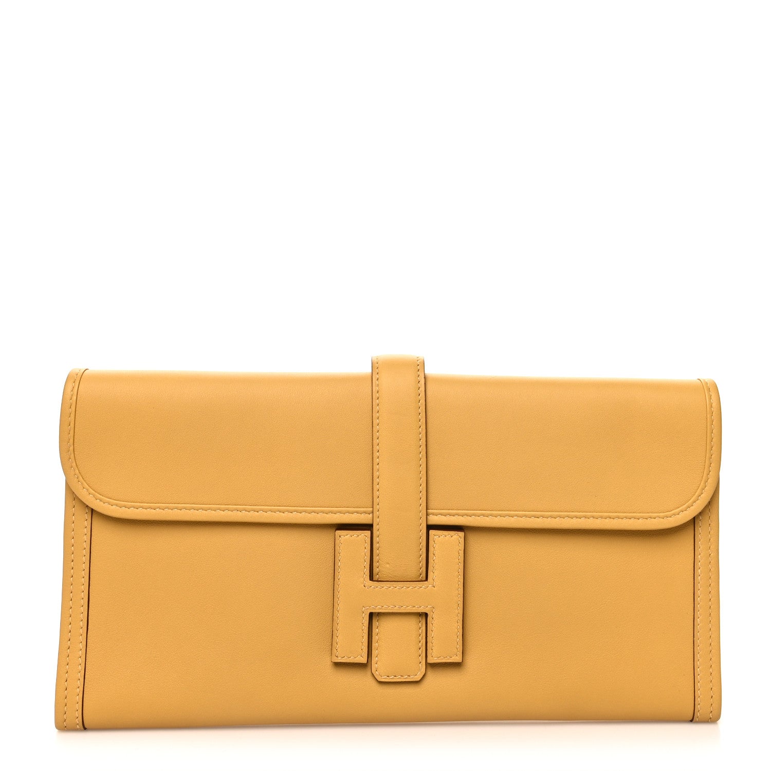 Hermes Swift Jige Elan 29 Clutch Jaune Sable 1 of 10