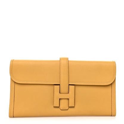 Hermes Swift Jige Elan 29 Clutch Jaune Sable 1 of 10