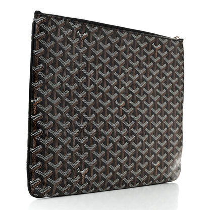 Goyard Goyardine Senat Pochette GM Black 3 of 7