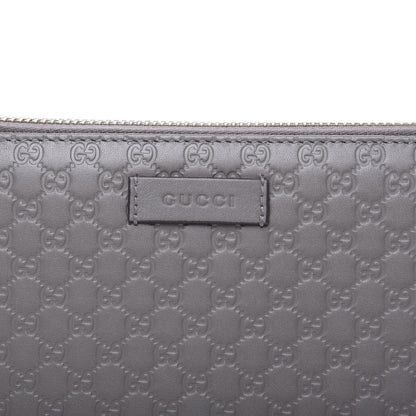 Gucci Soft Microguccissima Zip Around Top Handle Travel Wallet Loess 9 of 9
