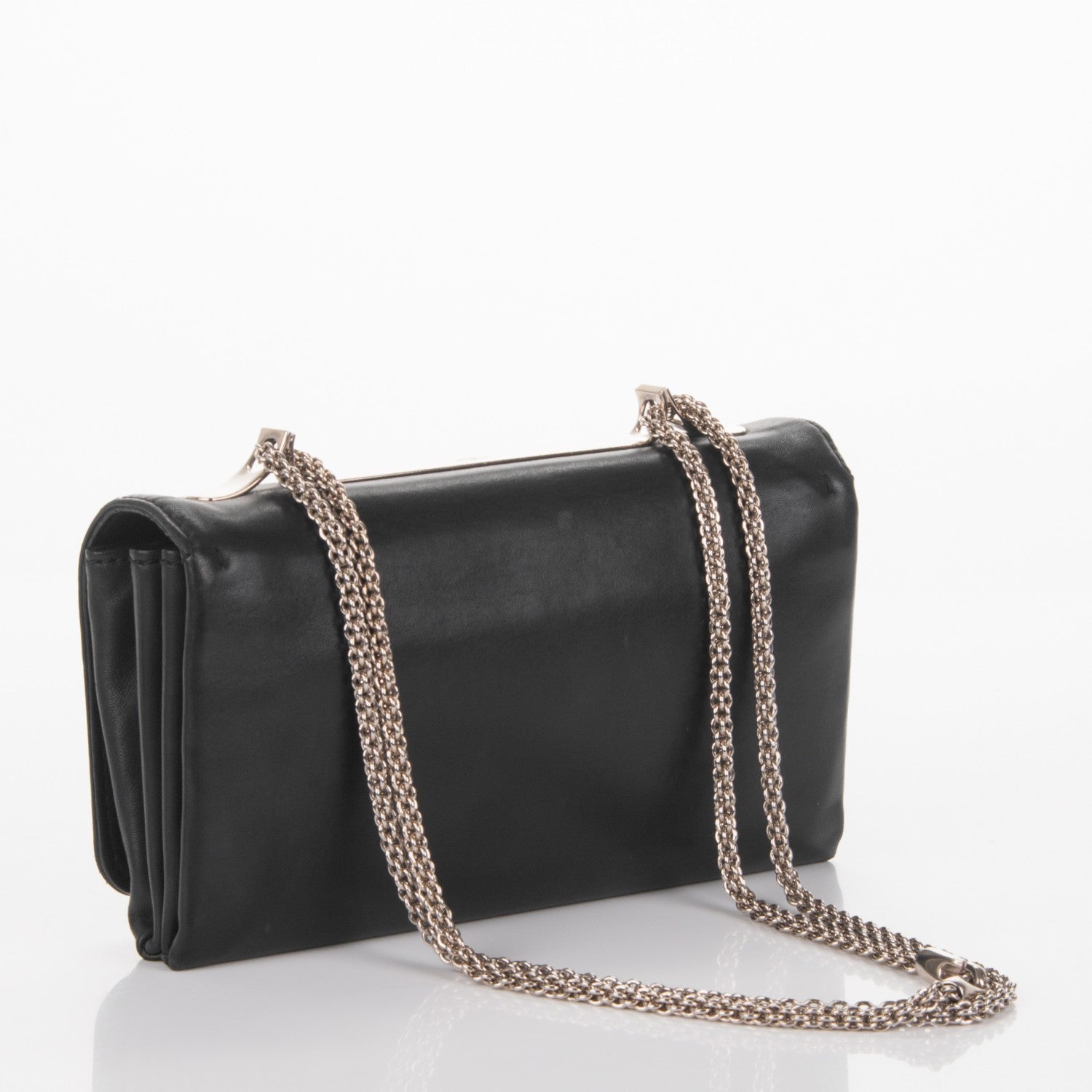 Valentino Garavani Nappa Va Va Voom Shoulder Bag Black 3 of 6