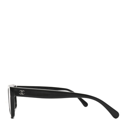 Chanel Acetate Square Sunglasses 5417 Black 3 of 7