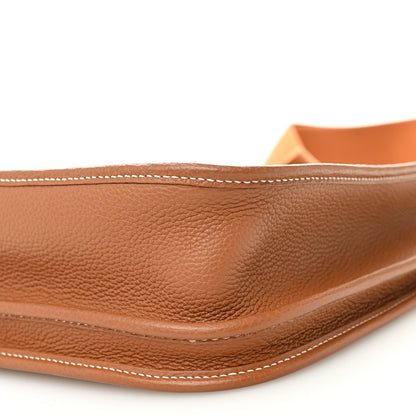 Hermes Taurillon Clemence Evelyne III PM Gold 10 of 10