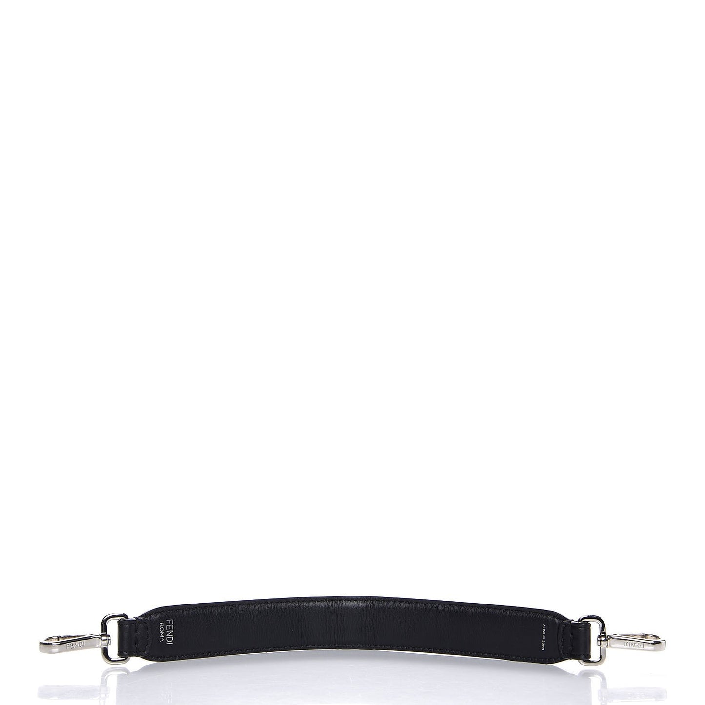 Calfskin Studded Mini Strap You Black