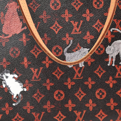 Louis Vuitton Catogram Neverfull MM Marron 13 of 16