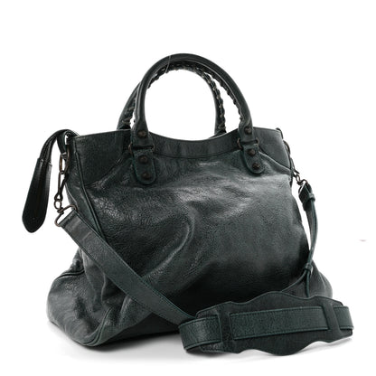 Balenciaga Agneau Classic Hardware Velo Poker Fonce 4 of 11
