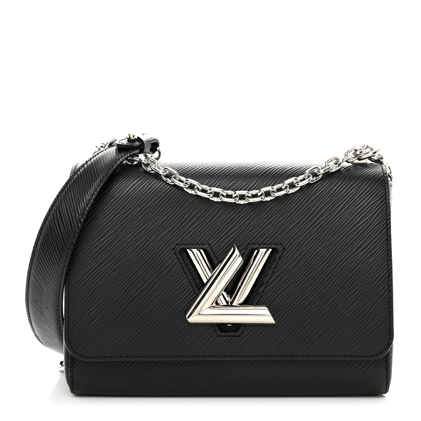 Epi Twist Shoulder Bag MM Black