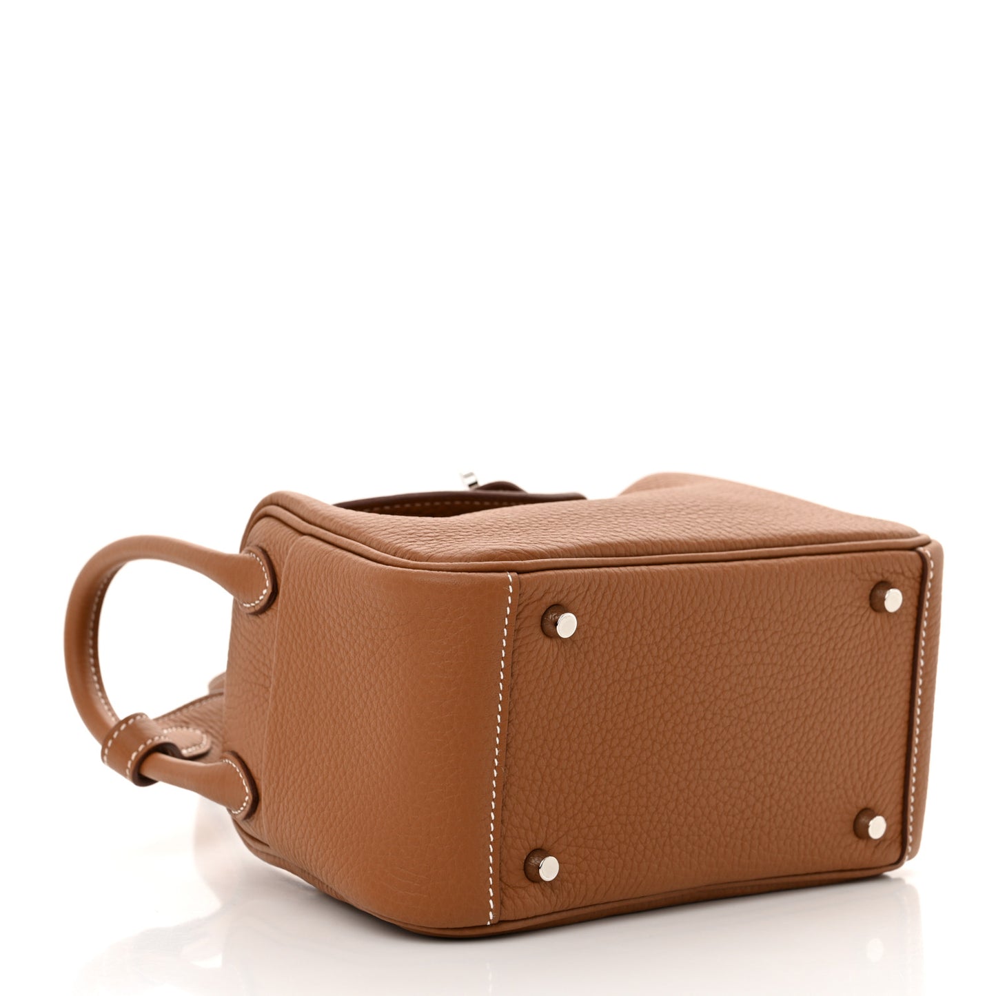 Taurillon Clemence Mini Lindy 20 Gold