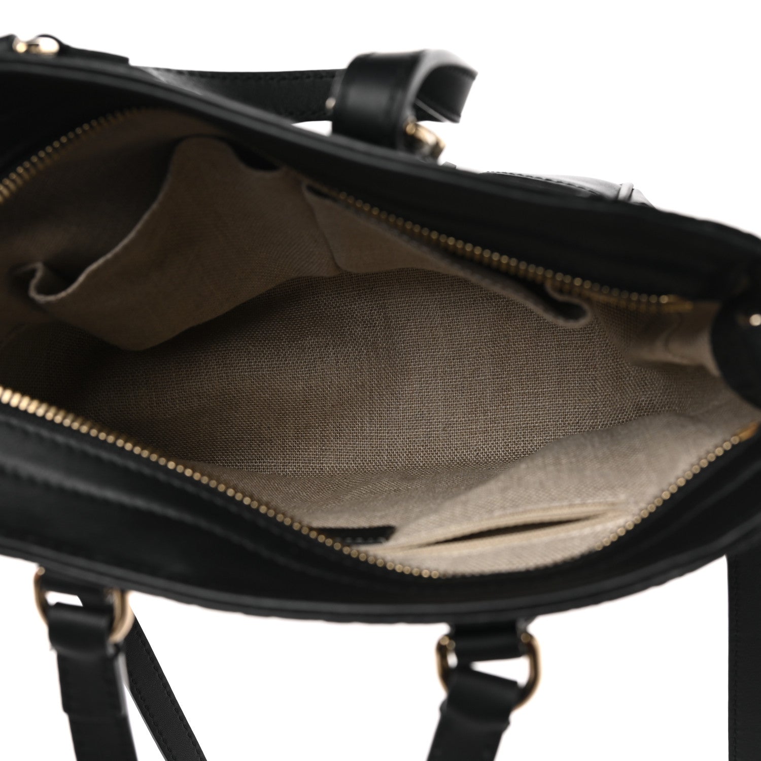 Gucci Microguccissima Small Bree Tote Black 5 of 9