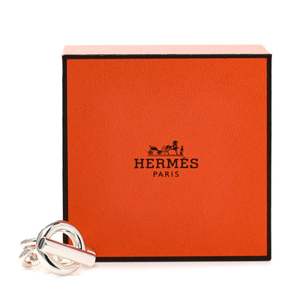 Hermes Sterling Silver GM Croisette Ring 51 5.75 5 of 5