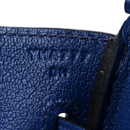Hermes Taurillon Novillo Birkin 30 Bleu Saphir 8 of 12