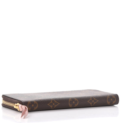 Louis Vuitton Monogram Clemence Wallet Rose Ballerine 4 of 13