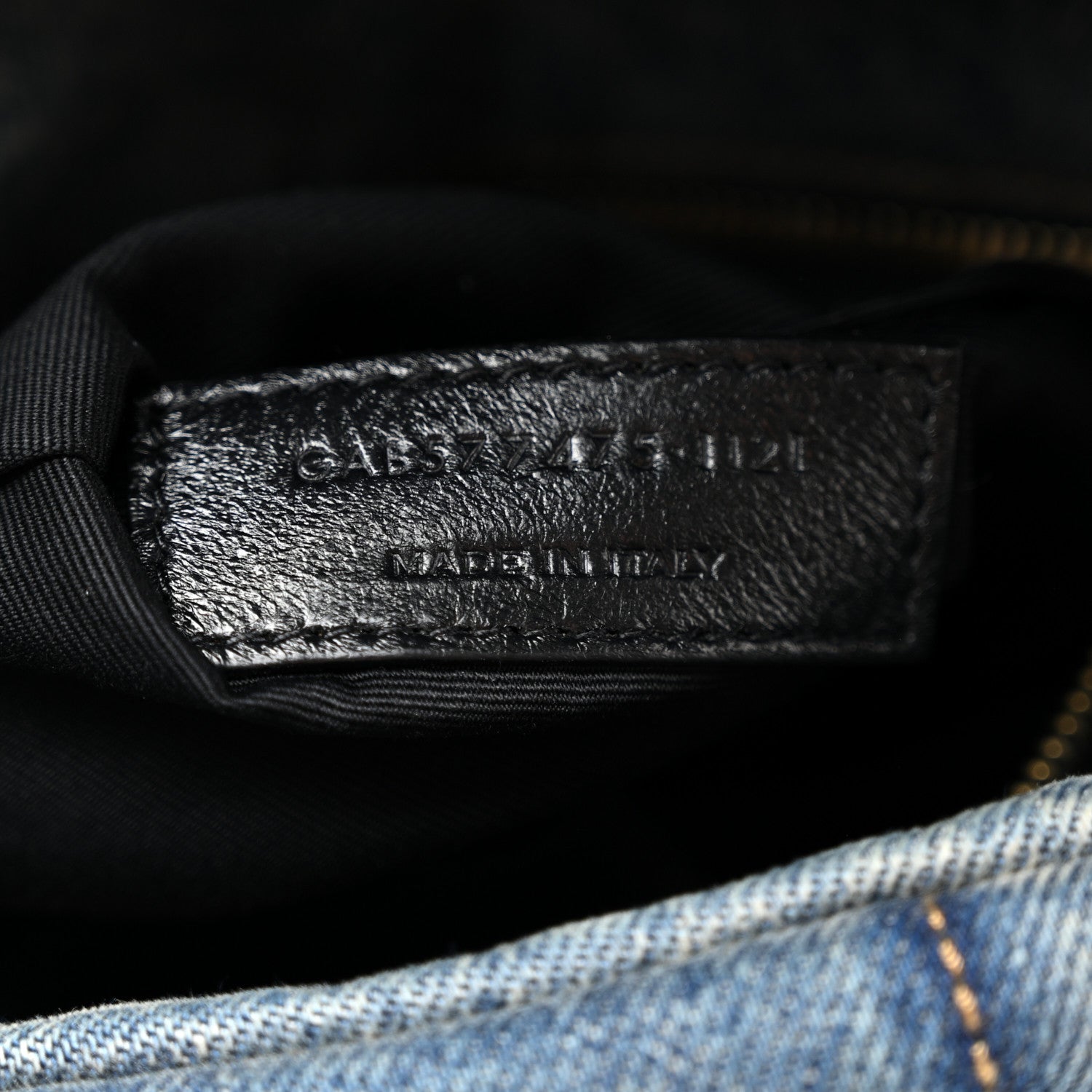 Saint Laurent Denim Quilted Medium Loulou Puffer Monogram Chain Satchel Blue Cinnamon 6 of 9
