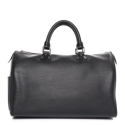 Louis Vuitton Epi Speedy 30 Black 1 of 15