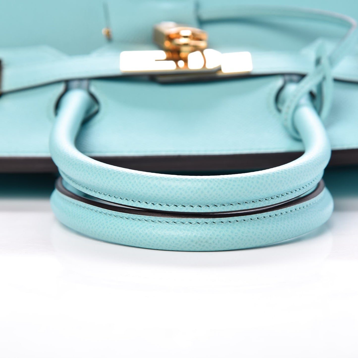 Epsom Birkin 30 Bleu Atoll